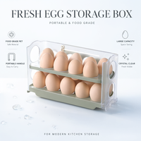Boîtes de rangement transparentes sans BPA, porte-œufs en acrylique, contenants de stockage alimentaire en acrylique hermétiques