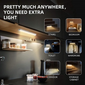 Luz LED Interior Howlighting, Lámpara de Inducción Oculta para Gabinete, Luz Recargable con Sensor de Movimiento para Dormitorio - Product Image 2