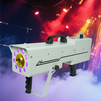 Nouvelle arrivée : pistolet à fumée LED avec éclairage LED RGB, machine à fumée à base d'eau pour fête, DJ, spectacle, scène, boîte de nuit