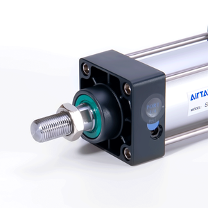 กระบอกลม AIRTAC SC32X25*50X75X100X125X150X200 อลูมิเนียมอัลลอยด์ กระบอกลมมาตรฐาน กระบอกลมนิวเมติกแบบคอมแพค กระบอกลมนิวเมติกแบบสองทาง - Product Image 1