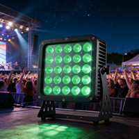 Derniers modèles de projecteurs étanches IP65 170W RGBW, lampes solaires de jardin extérieures, projecteurs LED RGB pour place publique
