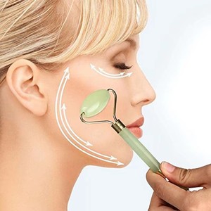 Facial Massager Jade Dual-Head <b>Roller</b> for Daily Facial Massage - Product Image 2
