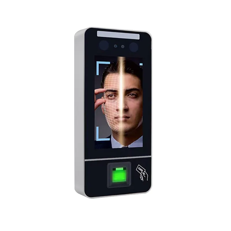 Sistema de asistencia de tiempo biométrico, reconocimiento facial, máquina de asistencia de empleado
