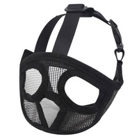 Muselière en nylon respirant pour chien de compagnie, nouveau muselière de sécurité pour éviter les aboiement des chiens