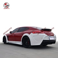 Diffuseur de pare-chocs avant de voiture pour Panamera 970.2 Facelift MSY Style Kit de carrosserie large pour Panamera GTS capot en carbone