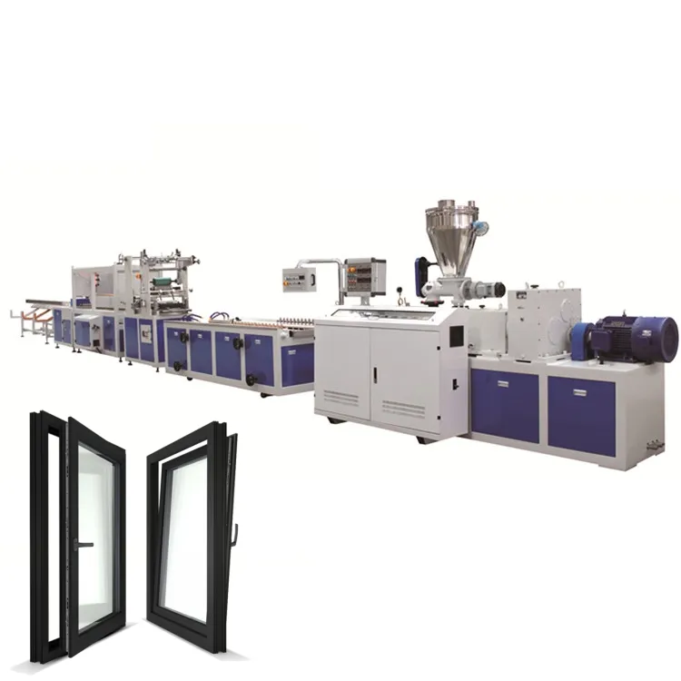PVC Window Door Machine/PVC Profile Production Line/Plastic Profile Making Machine
