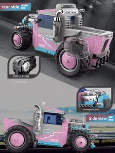 Bloques de Construcción de Autos Inerciales, Juguetes para Niños, Temática de Anime, Compatibles con <span class=keywords><strong>Lego</strong></span> |   OEM/ODM, Directo de Fábrica, Suministro al por Mayor - Product Image 2