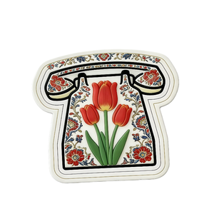 Set di Magneti per Frigorifero in PVC Personalizzati a Tema Turchia, Souvenir di <span class=keywords><strong>Istanbul</strong></span> e Tulipani per Decorazione Casa - Product Image 1