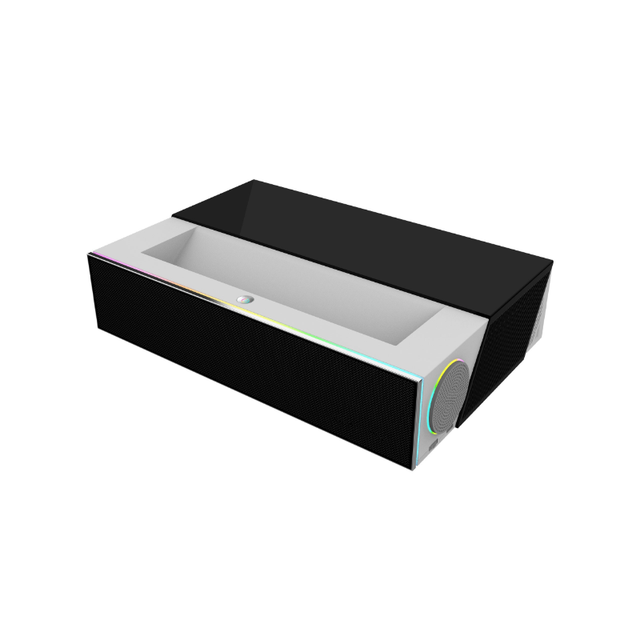 Super Short Throw Laser 4K DLP Projector Android OS Built-in for Speaker Auto Keystone Correction 3880 ANSI Lumens Dual-band