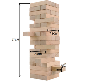 Commercio all'ingrosso e personalizzare <span class=keywords><strong>di</strong></span> alta qualità Blocco <span class=keywords><strong>di</strong></span> <span class=keywords><strong>legno</strong></span> <span class=keywords><strong>di</strong></span> gioco pila - Product Image 1