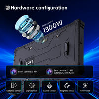 Tablette industrielle DispleiX W10Y 8 pouces, processeur Intel Quad Core, écran 700 Nits, Windows 10, batterie 5500 mAh, robuste, étanche IP68