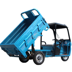 Freight Electric Three-Wheeler Open Body Agricultural Use Heavy-Duty Cargo Capacity (400kg Payload) Durable Model <b>60V</b> <b>Battery</b> - Product Image 6