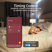 Bilihondim Interrupteur intelligent Wi-Fi UE avec bouton variateur 200W compatible Tuya Smart Life, contrôle sans fil, garantie 1 an, 1 canal