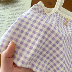 D1810 Combinaison à bretelles pour bébés garçons 100% Coton Vêtements d'été pour <span class=keywords><strong>nouveau</strong></span>-nés 100 Days Thin - Product Image 4