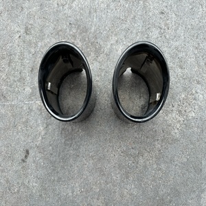 Mới Chất lượng cao m2m3m4 f80f82f83f87 ống xả đuôi bìa đen <span class=keywords><strong>Chrome</strong></span> hun khói đen đuôi họng nhiệt lá chắn cho BMW - Product Image 4