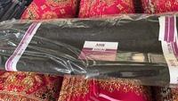 Usine moins cher prix atamfa polyester tissu tissu imprimé africain tissu bazin riche avec de l'or