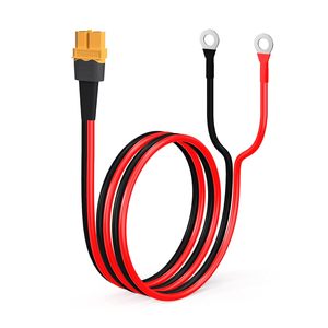 Câble ELFCULB XT60 vers borne à anneau, câble connecteur XT60 femelle vers borne à anneau 10AWG - Product Image 1