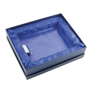 Support d'affichage en acrylique transparent 210x165mm avec base en métal pour présentations - Product Image 3