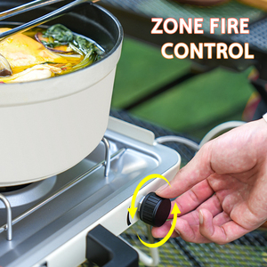 Fogão Portátil para Camping Utensílios de Cozinha Fogão a Gás para Churrasco Fogão Moderno para Camping - Product Image 3