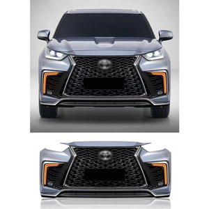 Accesorios para Automóviles, Piezas de Modificación para <span class=keywords><strong>Toyota</strong></span> <span class=keywords><strong>Highlander</strong></span> 2021 <span class=keywords><strong>2022</strong></span>, Cambio a Estilo Lexus LX600 - Product Image 5