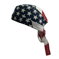 Impreso algodón Paisley Doo Rag deportes refrigeración motocicleta casco gorras playa viaje cabeza envoltura Durags Bandanas