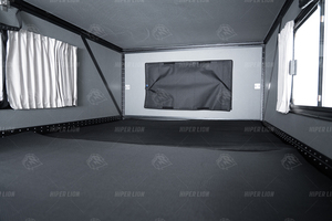 Carpa <span class=keywords><strong>de</strong></span> <span class=keywords><strong>Techo</strong></span> Abatible <span class=keywords><strong>de</strong></span> Aluminio para Camioneta, Carpa <span class=keywords><strong>Rígida</strong></span> para Camioneta con Toldo para Ford - Product Image 3