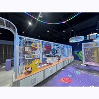 Bonhong Mur de jeu de balle interactif de qualité supérieure Panneau acrylique transparent Équipement de salle sensorielle pour enfants Aire de jeux intérieure