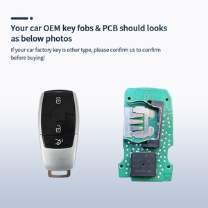 Kit de clé intelligente EASYGUARD PKE, système d'entrée sans clé passif pour Benz FBS4 avec bouton de démarrage OEM d'usine et accès confortable - Product Image 6