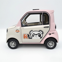 Voiture électrique à 4 roues entièrement fermée de haute qualité, voiture électrique à faible vitesse pour adultes, aucun permis de conduire requis