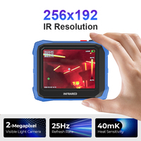 BT200 Thermal Imager Profesional Portabel Kecil Layar Sentuh 3.5 Inci 256x192 Kamera Pencitraan Termal Inframerah IR
