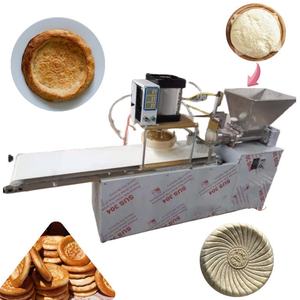 Máquina Automática para Estirar Masa de Pizza y Rodillo de Base Motorizado, Máquina para Hacer Pan M-Pita con Acero Inoxidable 304 de Alta Capacidad 350-450 kg/h - Product Image 5