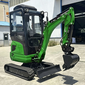 Mini Excavadora Pequeña de 2 Toneladas, Excavadora Hidráulica sobre Orugas Multifuncional para Motor, Bomba y Engranajes - Product Image 5