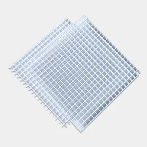 Rejilla de rejilla de cajón de huevos de plástico, lámina de ventilación de techo, 24 ''x 48''