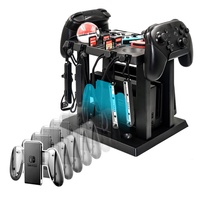 Stand penyimpanan kotak Game multifungsi, untuk Nintendo-Switch braket konsol untuk Joy Cons saklar