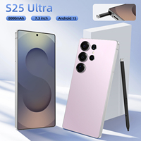 Teléfonos Inteligentes S25 Ultra Super Android Hechos en China, S25 Ultra 16GB+1TB 5G, Teléfono Móvil con Doble SIM, S25 Ultra