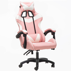 Confortevole in pelle regolabile PC giochi di corsa gaming <span class=keywords><strong>sedia</strong></span> con poggiapiedi - Product Image 2