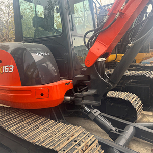حفارة كوبوتا KX163 صغيرة مستعملة للبيع، نظام هيدروليكي قوي، بحالة عمل جيدة، جاهزة للشحن عالميًا - Product Image 3