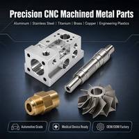 Production rapide de prototypes en aluminium, acier inoxydable, titane, service OEM ODM, usine directe, composants métalliques usinés CNC sur mesure
