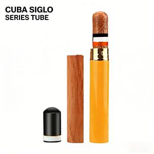 Cuba Siglo Travel - Humidor Portátil para Cigarros, <span class=keywords><strong>de</strong></span> Aluminio, Impermeable, con Revestimiento <span class=keywords><strong>de</strong></span> Madera <span class=keywords><strong>de</strong></span> Cedro, para un Solo Cigarro - Product Image 1