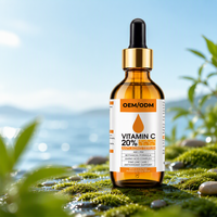 Sérum anti-âge à 20% de vitamine C, 60 ml, éclaircissant et hydratant, avec acide hyaluronique