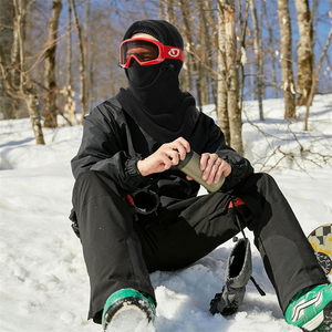 Maschera da Ciclismo, Guida, Viaggio e Sci per Uomo e Donna, Calda e Antivento per l'Inverno, Copricapo e Sciarpa per il Collo, Protezione dal Freddo - Product Image 4