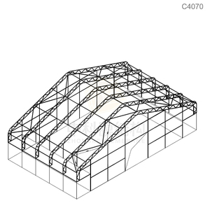 Nhà Máy Bán buôn kích thước lớn c4080 giàn dốc mái nhà <span class=keywords><strong>CONTAINER</strong></span> nơi trú ẩn carports nhà để xe tán đỉnh <span class=keywords><strong>Top</strong></span> nơi trú ẩn vẽ - Product Image 5