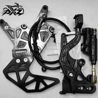 Leva del Freno Posteriore in Alluminio CNC 7075 per Surron LBX, Accessorio ad Alte Prestazioni per Moto Elettriche Fuoristrada MX