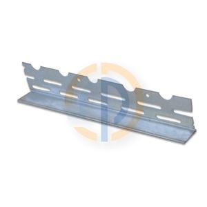 Nuovo Design Profilo di Finitura 23/13 Angolare a L Perforato per Protezione Angoli Muro Zincato - Product Image 3