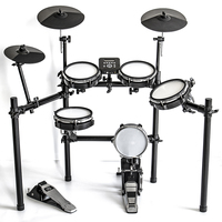 Oem Goede Kwaliteit Goedkope Elektronische Drumset 5 Drums 3 Bekkens Drum Kit Elektrische Drum Set Voor Studeren