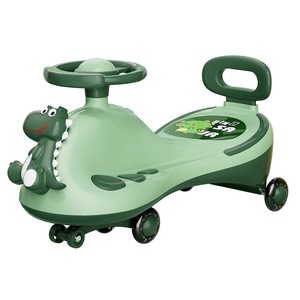 Plastic Toddler Ride-<strong>On</strong> Car <strong>for</strong> <strong>1</strong>-3 <strong>Year</strong> <strong>Old</strong> Boys &amp; Girls Swaying Rocking <strong>Toy</strong> <strong>for</strong> Adults Tip-Resistant Design - Product Image 5
