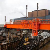 Pont Roulant Magnétique à Double Poutre 16T 20T pour la Manutention des Matériaux en Usine Métallurgique – Assurance Qualité