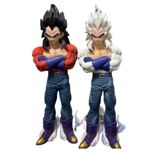 2 estilos al por mayor nuevo Dragón <span class=keywords><strong>DBZ</strong></span> 29CM <span class=keywords><strong>Vegeta</strong></span> GT4 estatua de dibujos animados PVC figura de acción colección de muñecas - Product Image 1