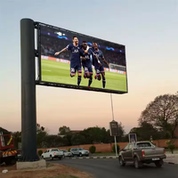 Pantalla LED para Exteriores XOBLED a Todo Color P4 P5 P6.6 P8 RGB, Módulo de Escaneo Trece, OEM, para Ascensores, Aeropuertos, Texto, Animación, Gráficos, 5000cd