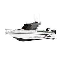 Kapal Pancing Lepas Pantai Baru dengan Fitur Mega Yacht, Konsol Tengah, Mesin Luar, Konstruksi Aluminium Alloy untuk Rekreasi dan Olahraga
